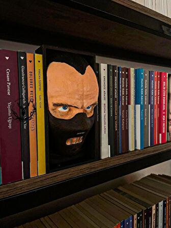 hayatvesanat Hannibal Lecter / Kitaplık Figürü / Kitap Tutucu