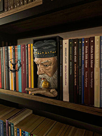 hayatvesanat Harry Potter Serisi / Dumbledore / Kitaplık Figürü / Kitap Tutucu