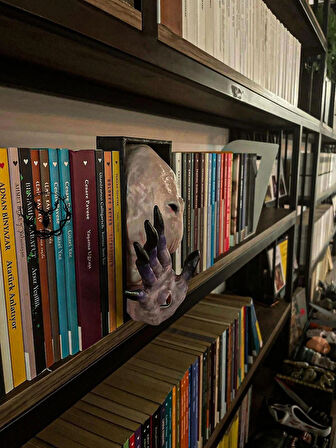 hayatvesanat Pale Man / Kitaplık Figürü / Kitap Tutucu