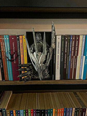 hayatvesanat LOTR / Sauron / Kitaplık Figürü / Kitap Tutucu