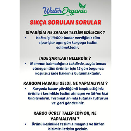 Su Arıtma Cihazı Haznesiz Sebil Üstü Aparat Hortum ve Bağlantı Parçaları Dahil