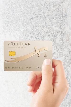 Zülfikar Express Soft Kart Kaplama Sticker Kart Etiketi (Yüksek Kaliteli Baskı)