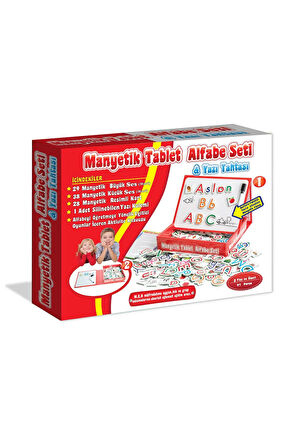 Manyetik Tablet Alfabe Seti ve Yazı Tahtası