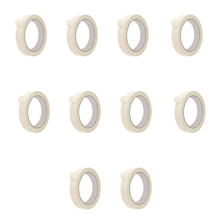 Omeyva Maskeleme Boya Boyacı Bandı - 22 mm x 20 Metre - 10 Adet