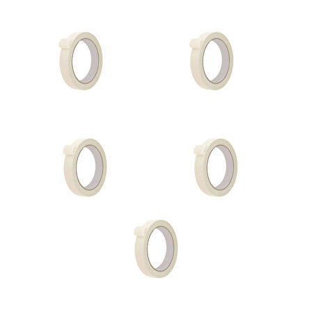 Omeyva Maskeleme Boya Boyacı Bandı - 22 mm x 20 Metre - 5 Adet