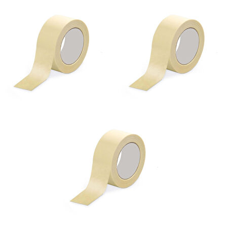 Omeyva Maskeleme Boya Boyacı Bandı - 45 mm x 20 YRD - 3 Adet