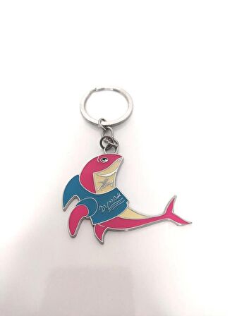 Sevimli Yunus Metal Anahtarlık Çanta Süsü 10289 Hdmarketim
