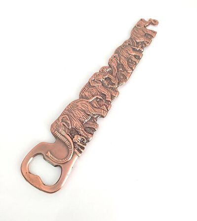 Hdmarketim Metal Fil Açacak Bakır Renk 22 cm 