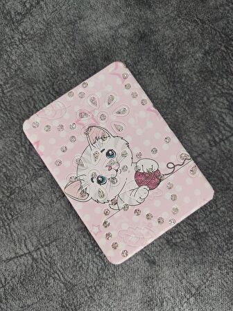 Kompakt Makyaj Aynası Kozmetik  Büyüteç Cep Makyaj Aynası Çanta Seyahat Çantası  Ev Ofis   