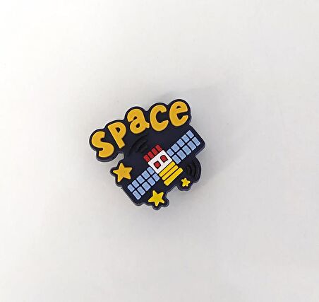 1 Adet Silikon Space Tekli Terlik Süsü Aksesuar