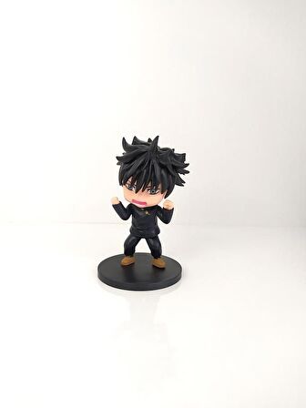 Jujutsu Megumi Fushiguro Anime Karakter Mini Figür Biblo Oyuncak 11 cm 12072