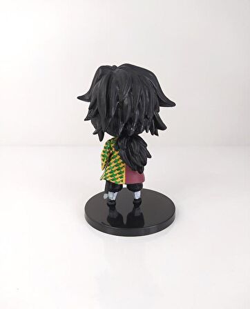Demon Slayer Kimetsu No Yaiba Giyu Tomioka Anime Figür Biblo Oyuncak 11 cm