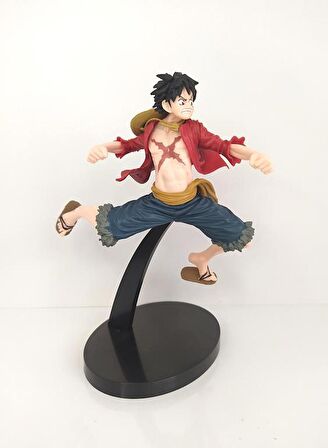 Anime One Piece Monkey D. Luffy Action Figur Oyuncak Biblo 17cm