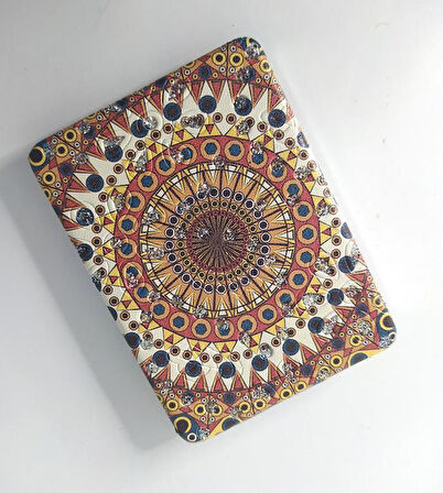 Ayna Cep Çanta Makyaj Aynası Büyüteç Desenli Dikdörtgen Ayna 13616