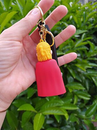 Anahtarlık Avengers Marvel Thor Silikon Anahtarlık Çanta Süsü Karakter Figür Oyuncak Aksesuar 