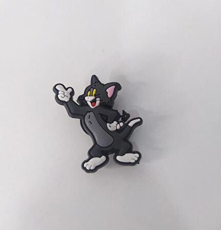 Terlik Ayakkabı Sandalet Süsü Kedi 1 Adet Silikon Kız Erkek Aksesuar 