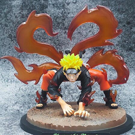 Figür Anime Naruto Uzumaki Karakter Figür Oyuncak Biblo 19 cm