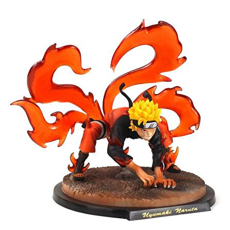 Figür Anime Naruto Uzumaki Karakter Figür Oyuncak Biblo 19 cm