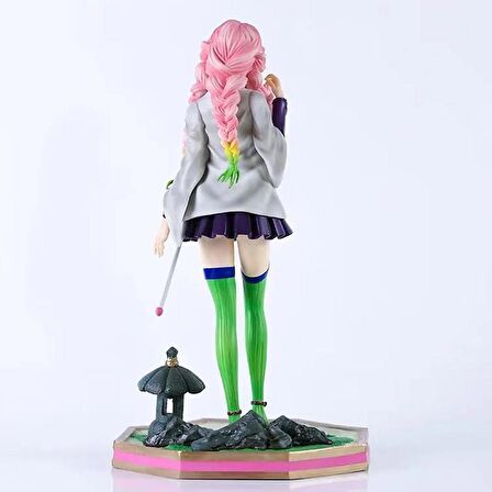 Anime Demon Slayer Mitsuri Kanroji Karakter Figür Oyuncak Biblo 26 cm