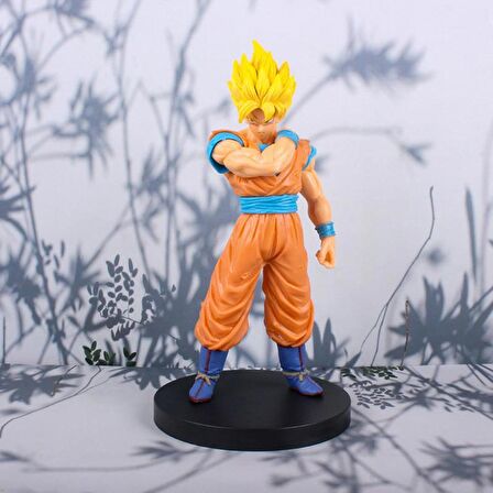 Anime Dragon Ball Z Son Goku Eylem Karakter Figür Oyuncak Biblo 22 cm