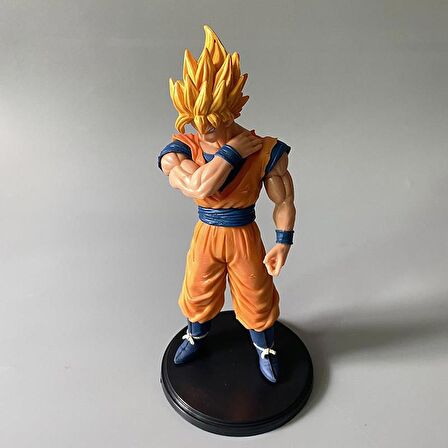 Anime Dragon Ball Z Son Goku Eylem Karakter Figür Oyuncak Biblo 22 cm