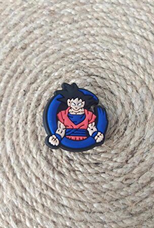 Terlik Süsü Silikon Terlik Sandalet Tokası Dragon Ball Süsü Aksesuar