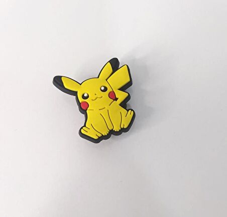 Terlik Ayakkabı Sandalet Tokası Silikon Pokemon 1 Adet Tekli Terlik Süsü Aksesuar