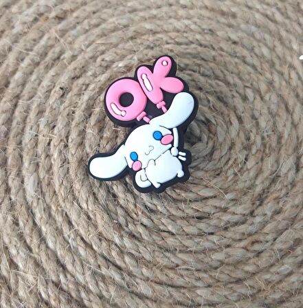 Terlik Ayakkabı Sandalet Tokası Silikon Sanrio 1 Adet Tekli Terlik Süsü Aksesuar