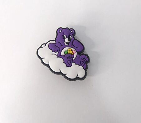 Terlik Ayakkabı Sandalet Tokası Silikon Ayıcık Terlik Süsü Aksesuar