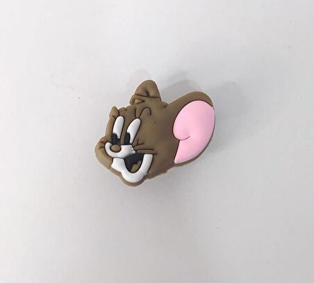 Terlik Ayakkabı Sandalet Tokası Silikon Jerry Terlik Süsü Aksesuar