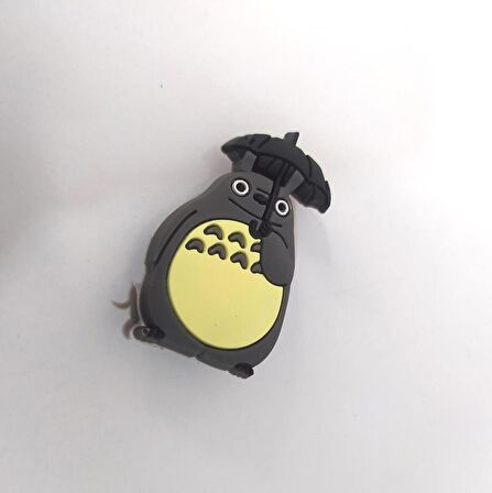 Terlik Ayakkabı Sandalet Tokası Silikon Totoro Terlik Süsü Aksesuar