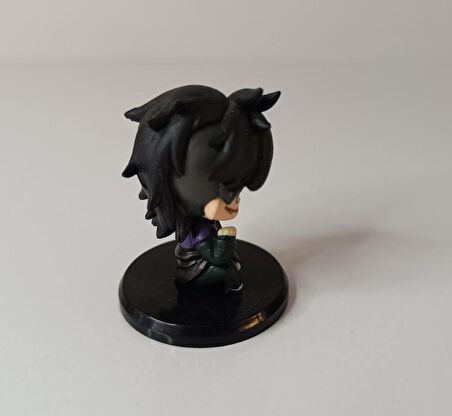 Anime Demon Slayer Genya Shinazugawa İblis Avcısı Mini Figür Eylem Karakter Figür Oyuncak Biblo 5 cm