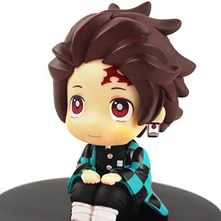 Anime Demon Slayer Tanjiro Kamado 7 cm Karakter Figür Oyuncak Biblo 