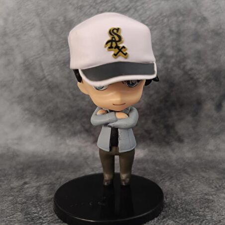 Figür Detective Conan Heiji Hattori 10 cm Dedektif Conan Karakter Figür Oyuncak Biblo 