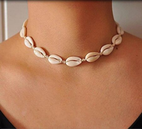 Kolye Bileklik Set Plaj Deniz Kabuklu Ayarlanabilir Arkadaş Doğum Günü 