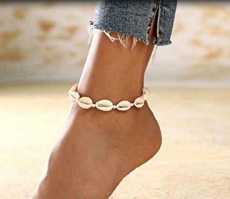 Kolye Bileklik Set Plaj Deniz Kabuklu Ayarlanabilir Arkadaş Doğum Günü 