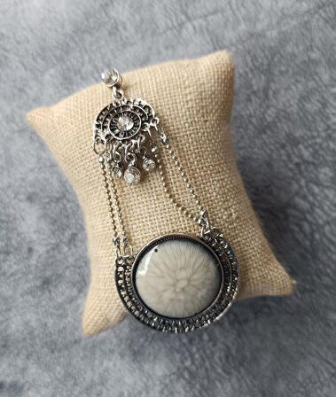Küpe Otantik Swaroski Taşlı Vintage Sallantılı Küpe Takı Hediye 