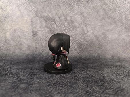 Anime Figür Naruto Itachi Uchiha 6 cm Karakter Mini Figür Oyuncak Biblo 