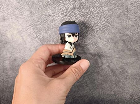Anime Figür Naruto Sasuke Uchiha 6 cm Karakter Mini Figür Oyuncak Biblo 