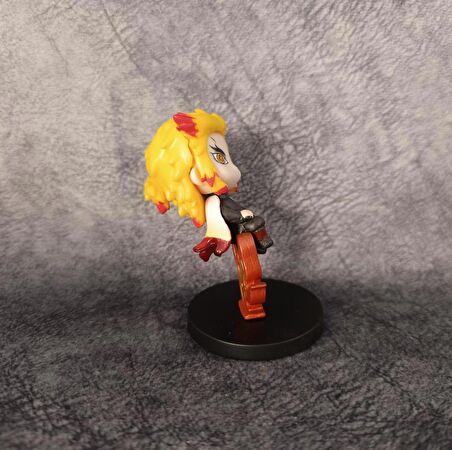 Anime Demon Slayer Rengoku 9 cm Karakter Figür Oyuncak Biblo 