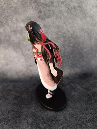 Anime Demon Slayer Nezuko Kamado 14 cm Karakter Figür Oyuncak Biblo 