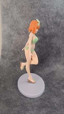 Anime The Quintessential Quintuplets Yotsuba Nakano Eşsiz Beşizler Karakter Figür Oyuncak Standlı Biblo 14663