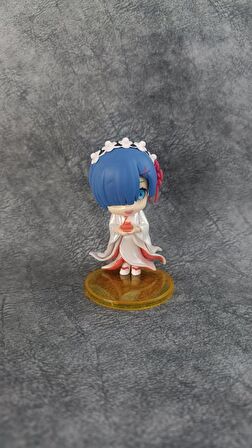 Anime Rem Re Zero 10 cm Karakter Figür Oyuncak Biblo 