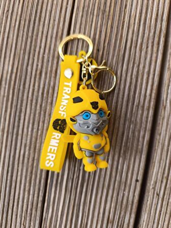 Anahtarlık Transformers Silikon Anahtarlık Çanta Süsü Karakter Figür Oyuncak 15710
