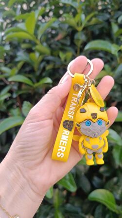 Anahtarlık Transformers Silikon Anahtarlık Çanta Süsü Karakter Figür Oyuncak 15710