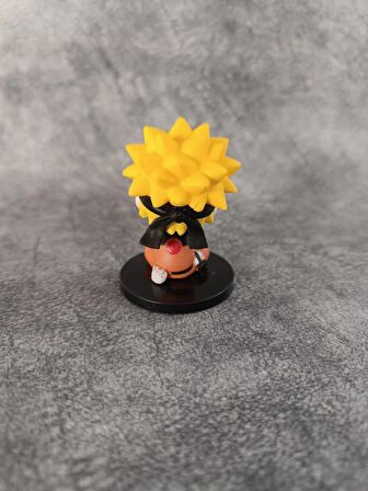 Anime Figür Naruto Uzumaki 6 cm Karakter Mini Figür Oyuncak Biblo 