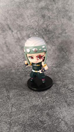 Anime Figür Demon Slayer Tengen Uzui 7 cm Karakter Figür Oyuncak Biblo 