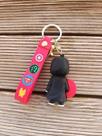 Anahtarlık Captain Amerika Marvel Silikon Anahtarlık Çanta Süsü Karakter Figür Oyuncak 15764