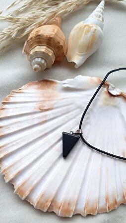 Kolye Gerdanlık Çakra Yoga Reiki Doğal OniksTaşı Kadın Hediye  