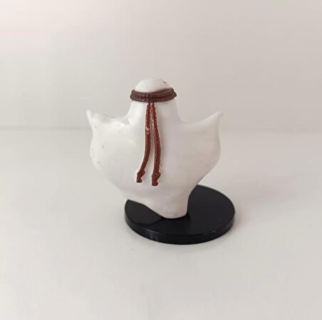 Black Tea Katar Dünya Kupası Maskotu El Sosu 3D Model 7 cm Figür 